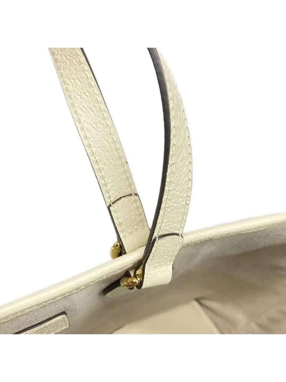 Gucci Tote GG Marmont Ivory 2-Way Leather - Picture 11 of 15